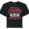 thumbnail image 3 of Marvel Spider-Man - Property Of Spider Man - Juniors Cropped Graphic T-Shirt, 3 of 5
