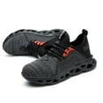 thumbnail image 7 of Men's Lightweight Mesh Working Shoes Breathable Steel Toe Shoes Safety Footwear Women's Protective Sneakers, 7 of 7