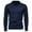 Navy, variant on jjayotai Clearance Sweater For Men Men's Turtleneck Sweater Solid Color Pullover Long Sleeve Loose Base Shirt Top Warm Jumpers