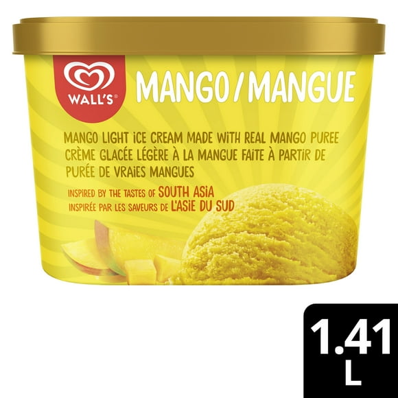 Crème Glacée Légère Walls inspirée par les saveurs de l'Asie du Sud 1.41L Crème Glacée Légère