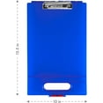 thumbnail image 3 of Dexas Clipcase Storage Clipboard with Handle Blue 16" x 10", 3 of 7
