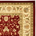 thumbnail image 4 of SAFAVIEH Lyndhurst Pearl Traditional Bordered Area Rug, Red/Ivory, 11' x 15', 4 of 8
