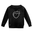 thumbnail image 4 of Bainana Little Girls Sweatshirt Cartoon Print Long Sleeve Crew Neck Shirt Fashion Casual Autumn Winter Girls Pullover Top Black Size, 4 of 4