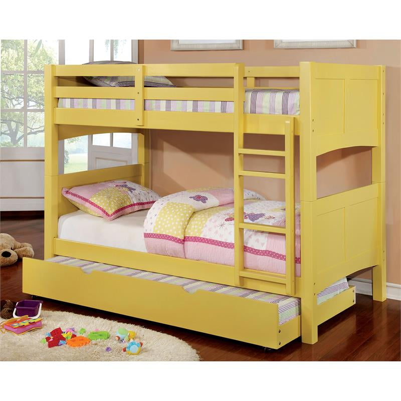 Foa Tony Contemporary Wood Twin Over, Kmart Twin Bunk Bed Mattress Review