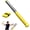 Yellow-1Pcs, variant on Upgraded Adjustable Intensity Badminton Swing Trainer, 11.8" Swing Trainer Sound Feedback for Smash Technique, Tennis/Badminton Magnetic Adjustable Power Trainer for Wrist Arm Strength Training