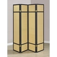 thumbnail image 2 of Pearce 4-panel Bamboo Room Divider Folding Screen Natural, 2 of 7