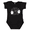 Black, variant on Little Boo Baby Onesie, Cute Halloween Ghost Bodysuit, Infant Shirt for Baby Girl, Spooky Baby Shower Gift