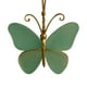 thumbnail image 2 of Seyotauo Sea Glass Christmas Ornament - Blue-Green Butterfly Shaped Pendant, Edged Sea Glass Material, Light-Catching Christmas Tree Decor, Friendship Christmas Gifts for Home Office Holiday Decor, 2 of 9