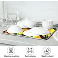 thumbnail image 7 of Coolnut Surf Desk Shark Dish Drying Mat for Kitchen, 16 x 18 Inch Microfiber Absorbent Dish Drying Pad, Machine Washable Kitchen Counter Protect Mats, 7 of 7