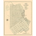 thumbnail image 2 of Eddy 20x24 Black Ornate Wood Framed with Double Matting Museum Art Print Titled - San Francisco California - Eddy 1849, 2 of 4