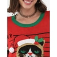thumbnail image 4 of No Boundaries Christmas Sweater, Women's and Women's Plus, 4 of 5