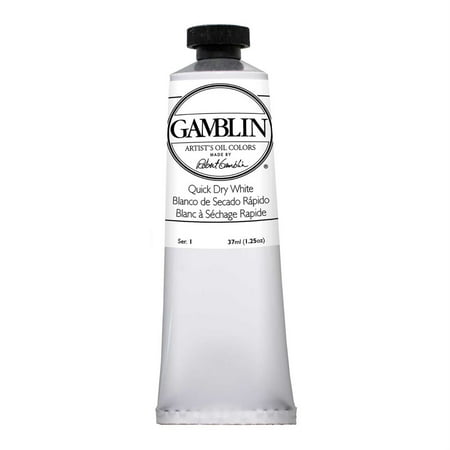 UPC: 0729911118405 | Gamblin Artist Oils Quick Dry White 37ml