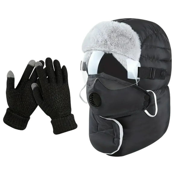 Winter Windproof Thermal Hat for Outdoor Cycling and Cold Weather Activities in Northern Regions