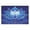 Blue-lotus 1, variant on Set of 6 Placemats Heat & Wear Resistant Individual Mat for Table Kitchen Decoration or Outdoor The Yellow Bus Logo 18*12in