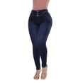 thumbnail image 1 of Jeans Skinny Mujer NYK Mezclilla Azul Tiro Medio N4725, 1 of 7