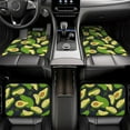 thumbnail image 7 of Naloa Fresh Avocado Car Foot Mat Set of 4 Pieces - Universal Floor Liner Neoprene Full Set Floor Mats for Cars Trucks SUV, 7 of 7