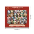 thumbnail image 2 of 2024 Christmas Countdown Calendar Puzzle Advent Set 1000 Piece Family Activity Toy for Memorable Holiday Game Nights, 2 of 6