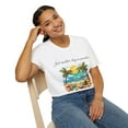 thumbnail image 6 of Just Another Day In Paradise Summer Beach Vibes Unisex Soft style T-Shirt, 6 of 7