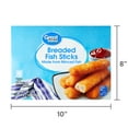 thumbnail image 6 of Great Value Breaded Fish Sticks, 24.7 oz, 44 Count, 6 of 7