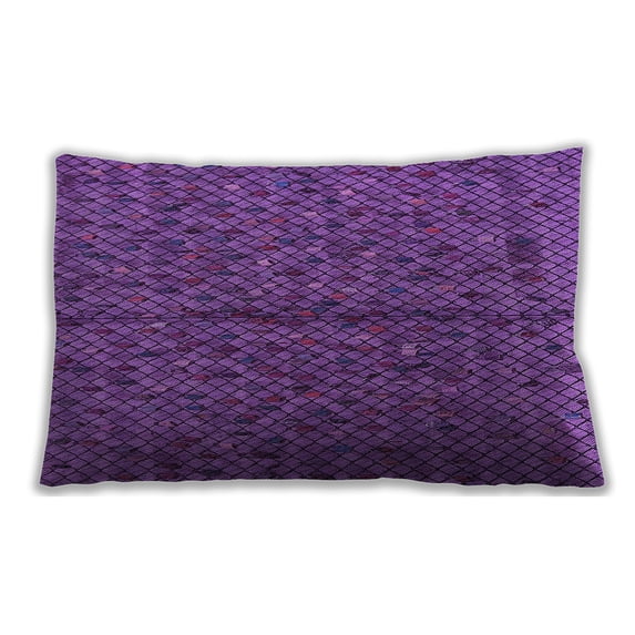 Ahgly Company Outdoor Rectangular Contemporary Lumbar Throw Pillow, 13 inch by 19 inch