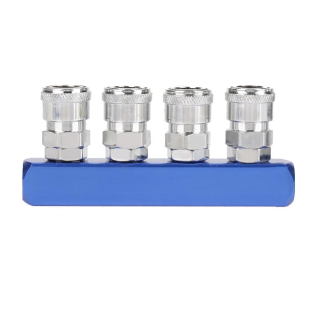 Conector neumático de 12 mm, roscas Hembra de Ajuste rápido para la Manguera de Aire Que Conecta PT1 / 4 2/3/4/5 Forma(4 Way) rápido hembra