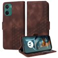 thumbnail image 1 of Funda GANGXUN para Motorola Moto E15 con diseño acolchado elegante, cuero PU, protección total y ajuste preciso, 1 of 5