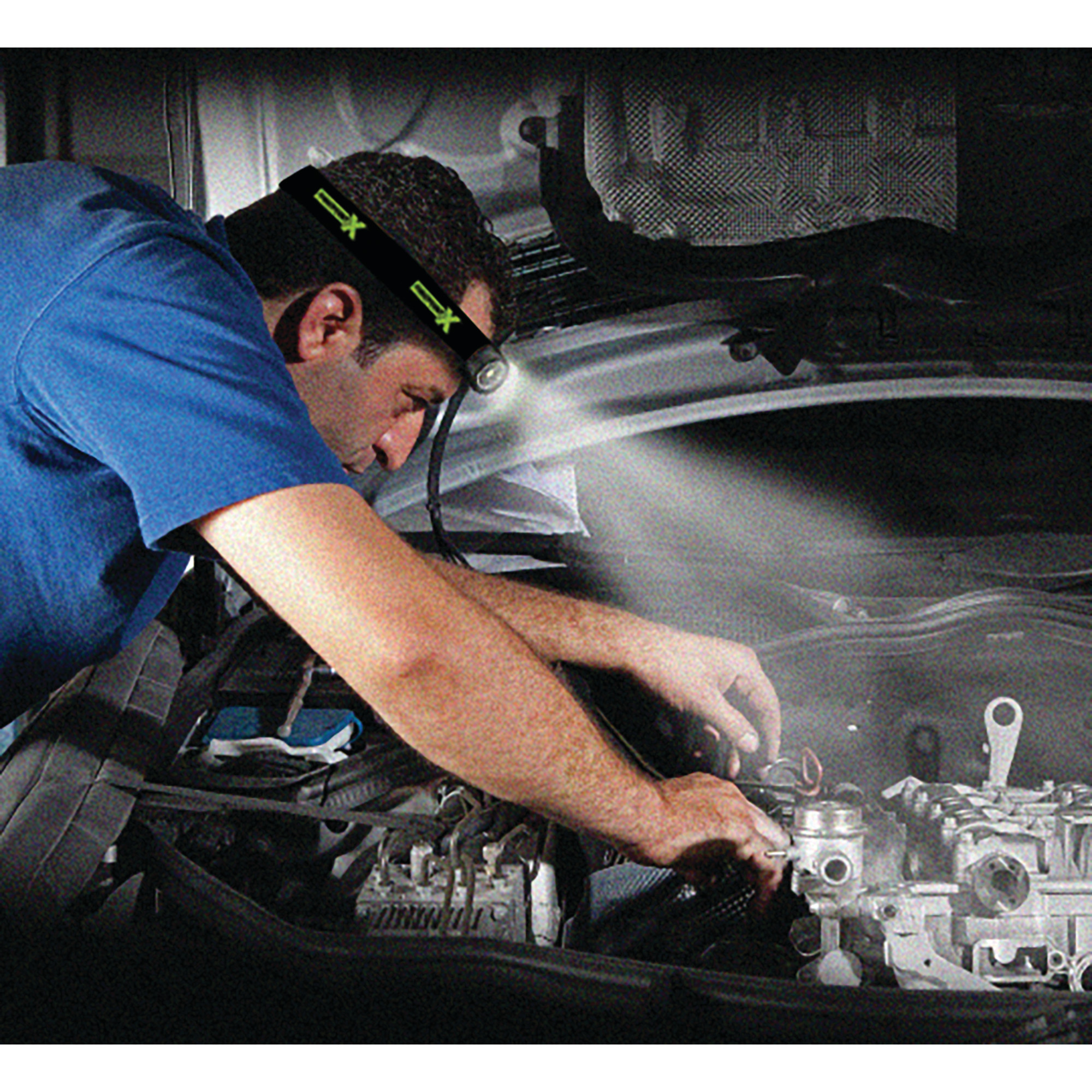 Performance Tool W2664 2,000 Lumen Headlamp - Micro-USB, Boost Mode - Black