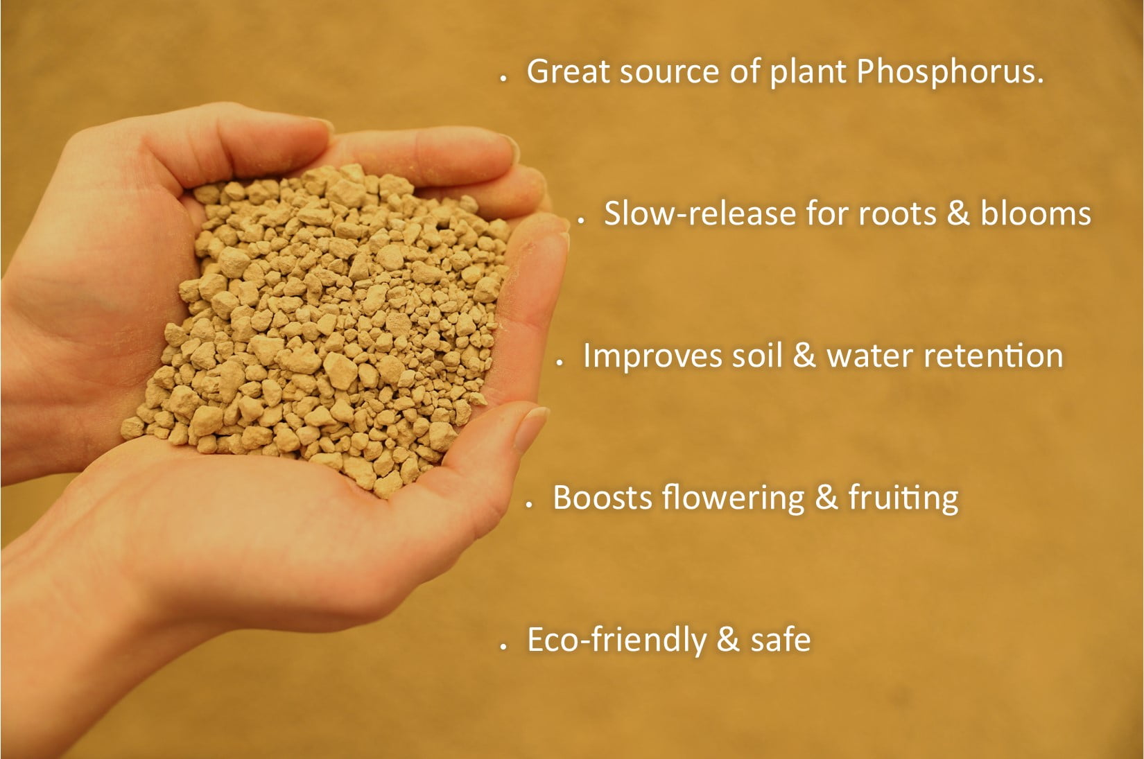 Soft Rock Phosphate 20lb. Organic Fertilizer with Calcium & Minerals - Lancaster Agricultural Products