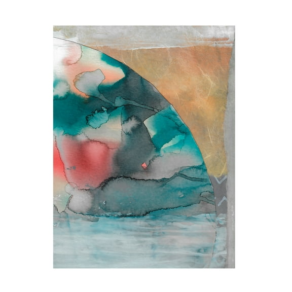 Canvas Wall Art - Maliq 'One Way Or Another' Wall Art for Living Room, Bedroom, or Office Décor by Trademark Fine Art - 14 x 19 Inches