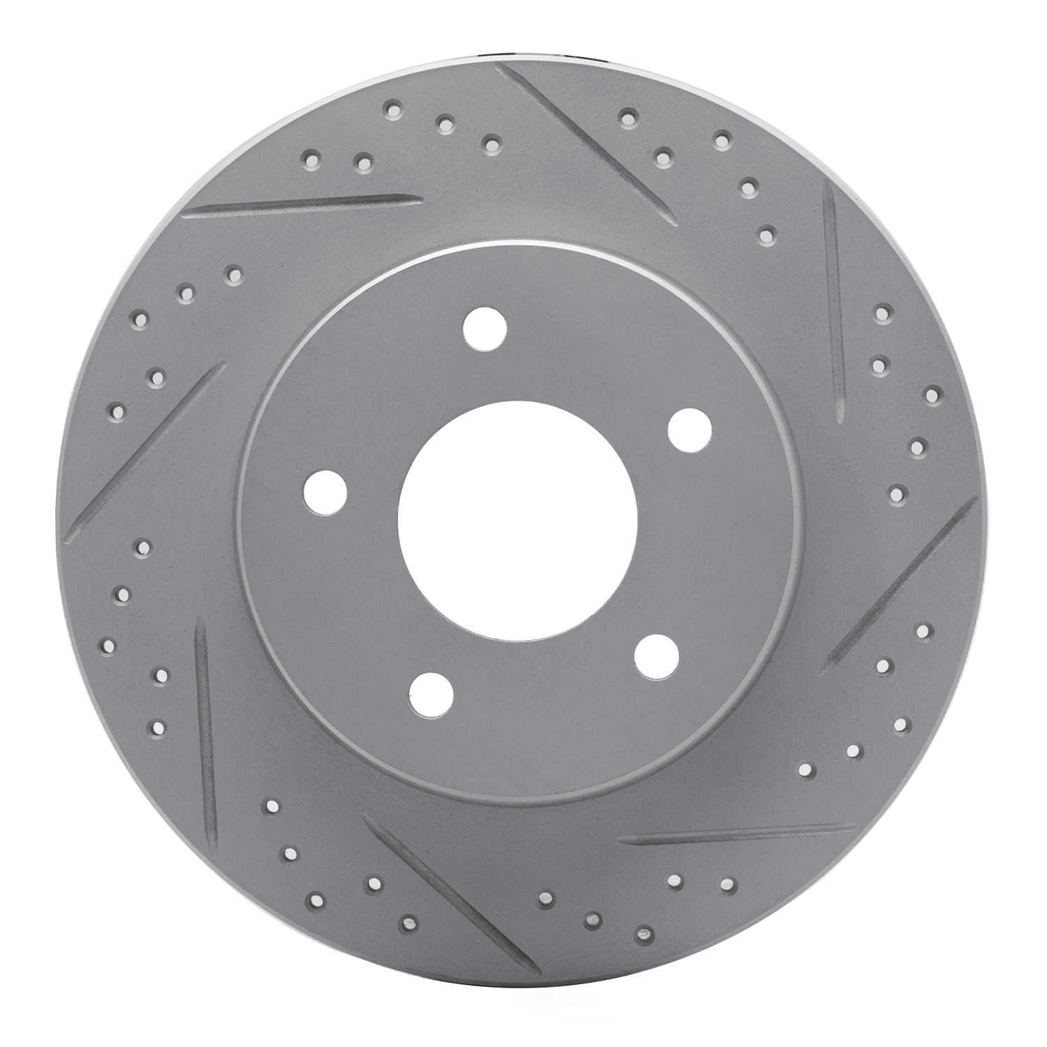 Dynamic Friction Company 830-52010R DFC Geoperformance Rotor - Drilled and Slotted