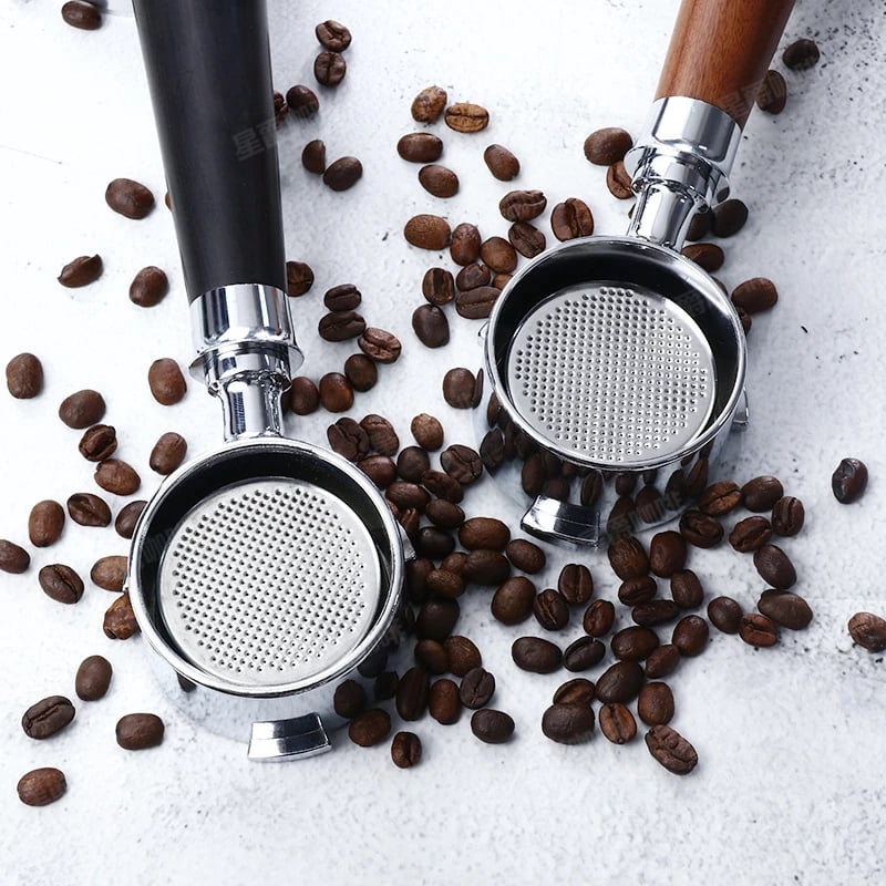 Coffee Bottomless Portafilter 51MM For Delonghi EC680 EC685 EC310 With 2-Cups Filter Basket Barista Espresso Machine Accessories