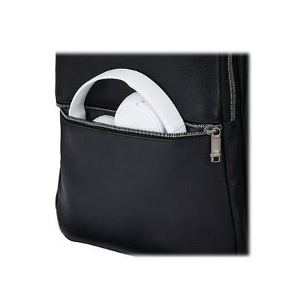 Samsonite - Classic Leather Slim Backpack for 14.1" Laptop - Black
