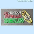 thumbnail image 5 of Handmadetneonsign Tamales Neon Sign, Tamales Mexico Wall Art Decor, Mexican Food Store Wall Decor 037739, 5 of 5