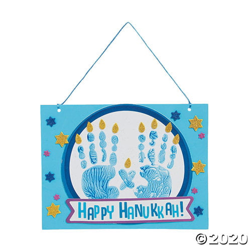 Hanukkah Handprint Sign Craft Kit