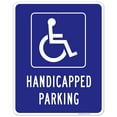 thumbnail image 1 of Handicap Parking Sign, Handicapped Sign, 24x30 Aluminum, 1 of 1