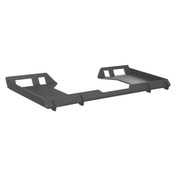 KFFKFF 1/2 in Skid Steer Mount Plate, Universal Quick Attach Design, Cut-Out Structure, Bolt-On Installation, 6000 lbs Load Capacity, Durable Loader Plate for Skid Steers and Tractors