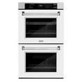 thumbnail image 2 of ZLINE 30" Professional Double Wall Oven with Air Fry and Self-Clean in Stainless Steel with White Matte Door, WAD-WM-30, 2 of 2