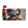 thumbnail image 2 of Lsque Chucky Mailbox Cover Standard Size ,Magnetic Mailbox Covers Post Wraps Letter Box Cover -21x18 in, 2 of 9