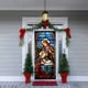 thumbnail image 3 of Cubierta Para Puerta Con Escena Del Nacimiento Cinta Roja Cubiertas Para Puertas Con Escena Del Nacimiento Cubiertas Para Puertas De Estanterías Decoraciones Navideñas Papá Noel Vintage Navidad Al A, 3 of 4
