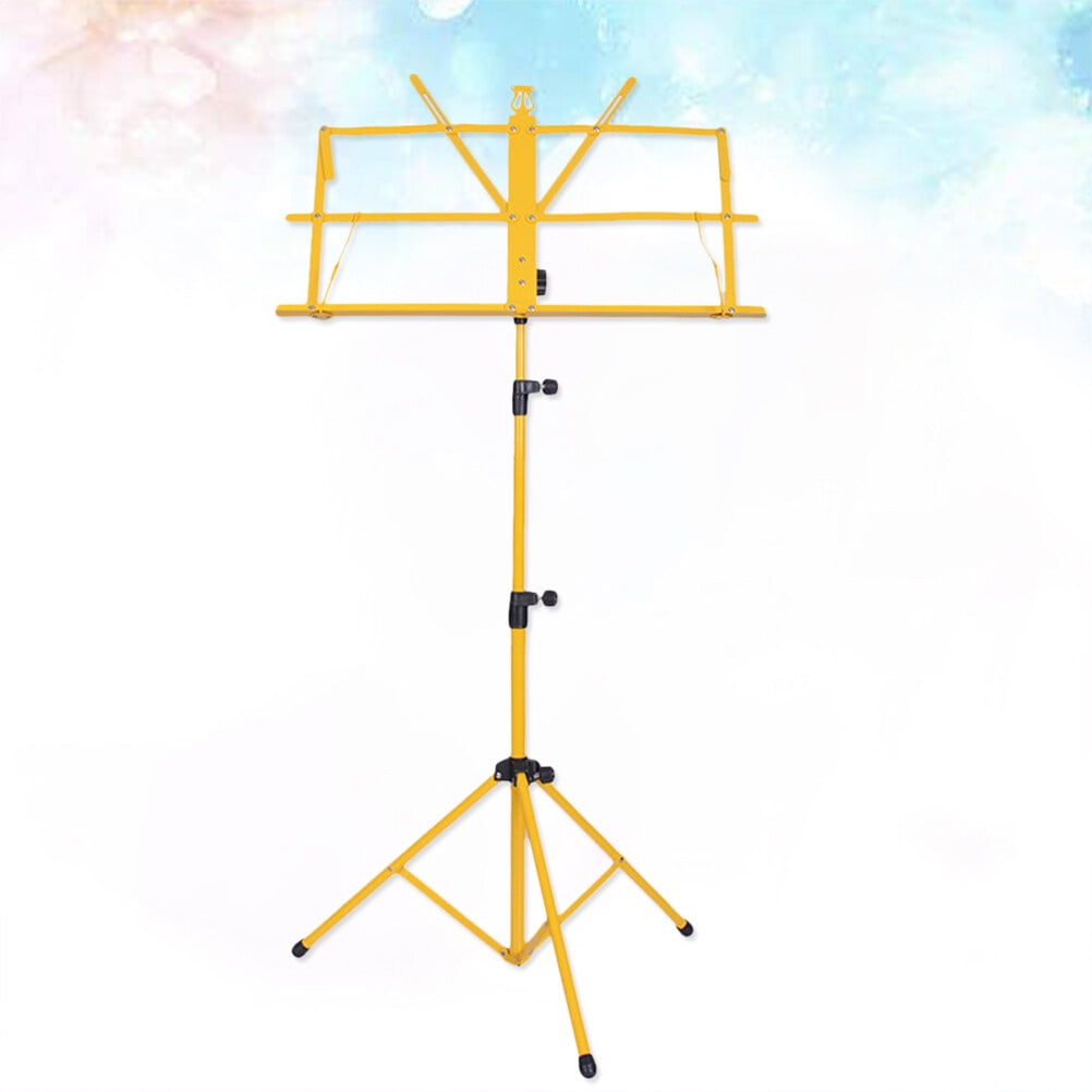 MLINS  Guitar Music Stand Folding Adjustable Song for Performers Foldable