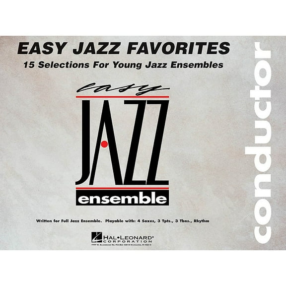 Hal Leonard Easy Jazz Favorites - Conductor Jazz Band Level 2 Composed by Various