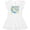 White, variant on Inktastic World Down Syndrome Awareness Day 3-21 Girls Baby Dress