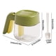 thumbnail image 2 of Botella de Condimentos de Cocina de Gran Capacidad con Asa | Organizador de Especias con Tapa Abatible | Frasco Duradero con Múltiples Compartimentos para Hierbas, Especias, Sal y Pimienta | Fácil de, 2 of 2