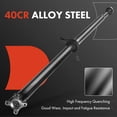 thumbnail image 2 of A-Premium Rear Driveshaft Assembly Compatible with Chevrolet Equinox 2005-2006 Pontiac Torrent 2006 Sport Utility AWD Only, 2 of 8