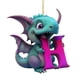 thumbnail image 2 of Christmas Acrylic 26 Letter Dinosaur Pendant Letter Dinosaur Party Decoration Pendant, 2 of 4
