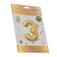 thumbnail image 3 of Globo Prichos Nueva Era No. 3 de 16 Pulgadas Metálico Dorado, 3 of 4