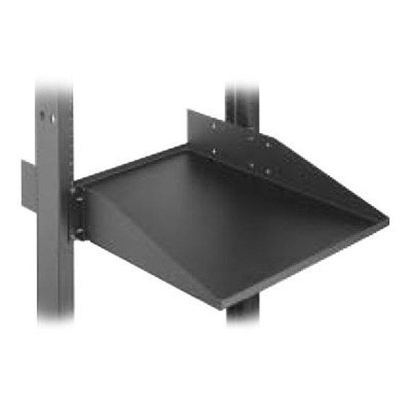 Homaco - Rack shelf - black - 19"