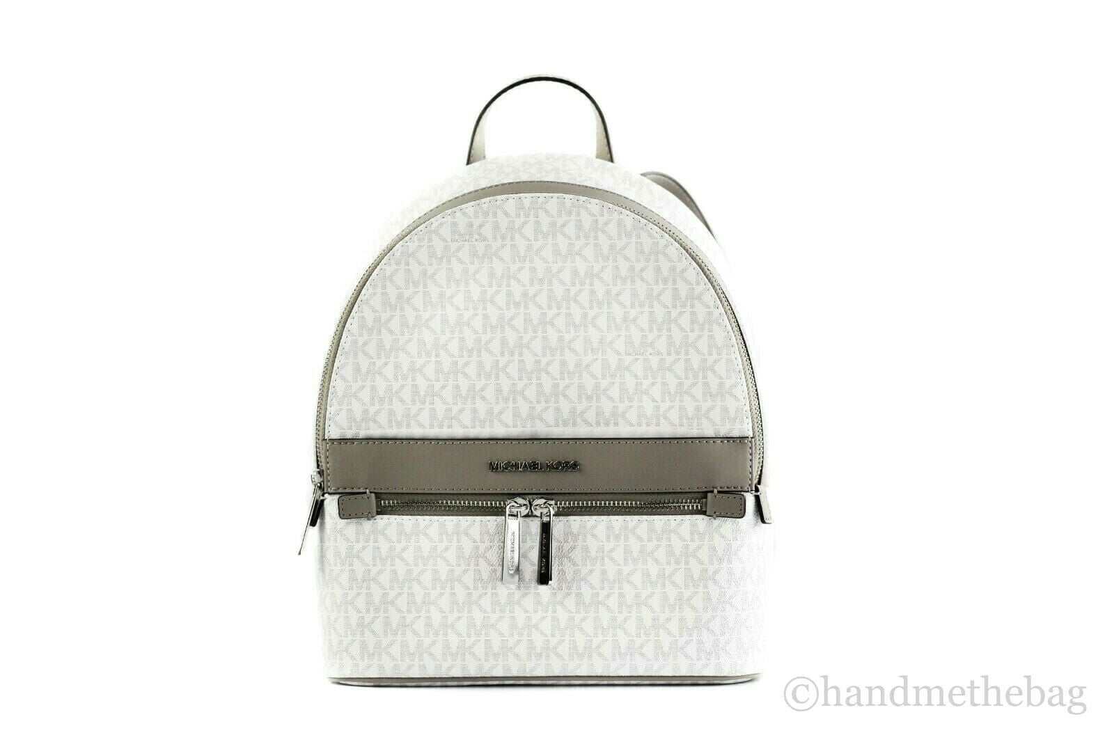 Michael Kors Michael Kors Kenly Signature Leather Medium Backpack