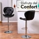 thumbnail image 3 of Set De 2 Bancos De Cocina Mostrador Barra Silla Taburete Comedor Respaldo Alto Altura Regulable y Función Giratoria 360°, 3 of 7