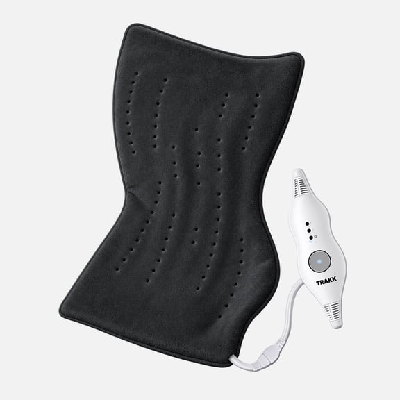 TRAKK Electric Heating Pad with Multiple Heat Settings, Fast Heating Technology, Ultra Soft Microplush Fabric, 12 x 24 Inch Extra Large Size, 1 Count